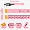 iBayam Tape Measure, Soft Ruler Measuring Tape for Body Weight Loss Fabric Sewing Tailor Cloth Vinyl Measurement Craft Supplies, 60-Inch Double Scale Ruler, 5-Pack